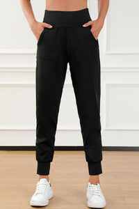 High Waist Joggers with Pockets - Pahabu - Women's Clothing & Shop