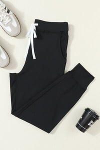 Drawstring Joggers with Pockets - Pahabu - Women's Clothing & Shop