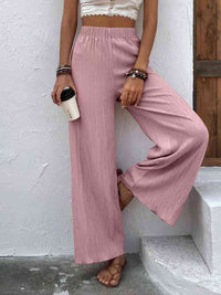 Full Size High Waist Wide Leg Pants - Pahabu - Women's Clothing & Shop
