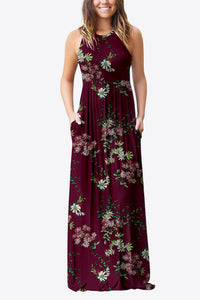 Empire Waist Sleeveless Dress with Pockets - Pahabu - Women's Clothing & Shop