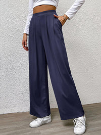 Perfee High Waist Straight Pants - Pahabu - Women's Clothing & Shop