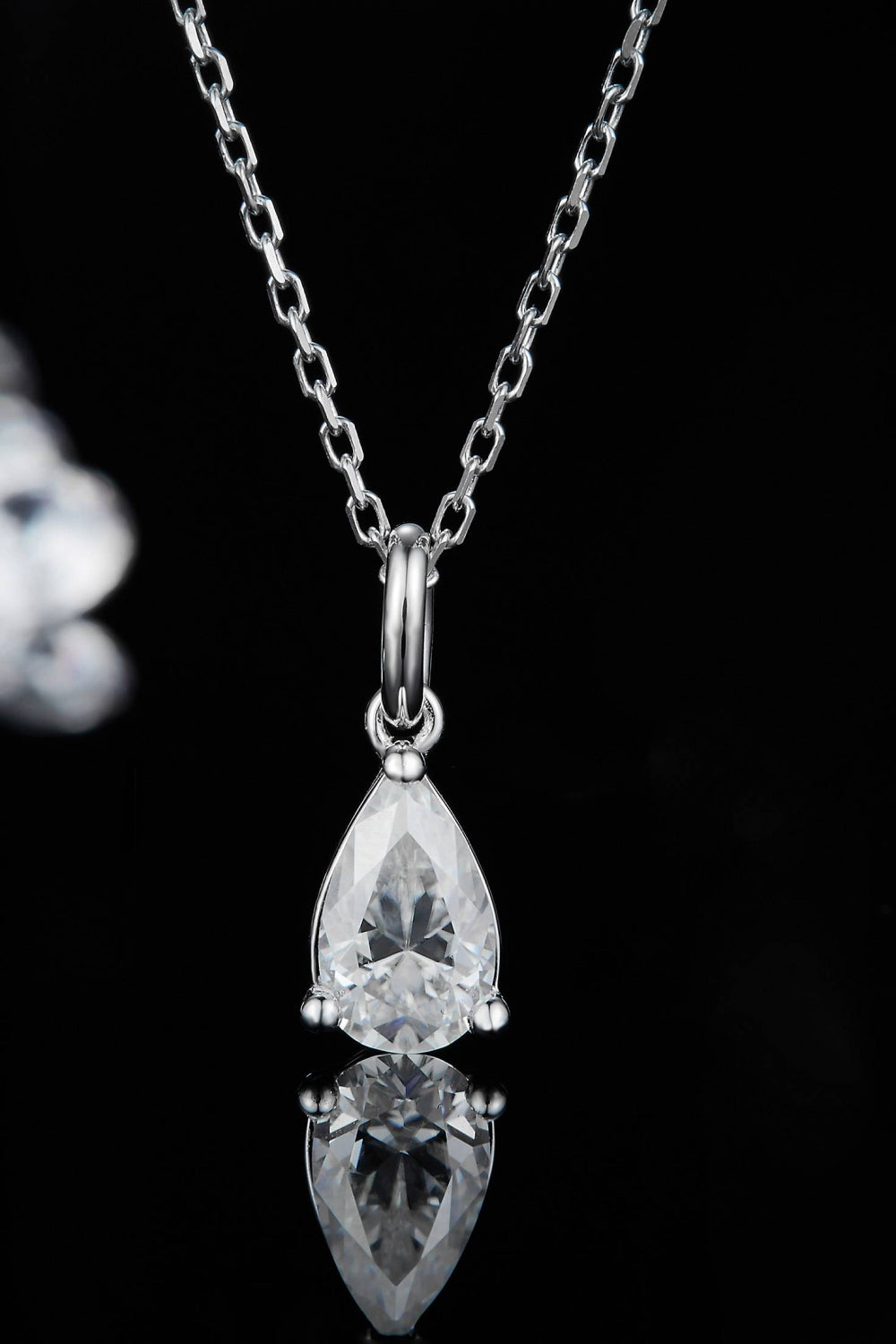 1 Carat Moissanite 925 Sterling Silver Necklace - Pahabu - Women's Clothing & Shop