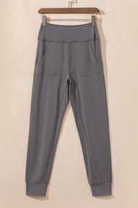 High Waist Joggers with Pockets - Pahabu - Women's Clothing & Shop