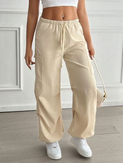 Devine Drawstring Joggers with Pockets - Pahabu - Women's Clothing & Shop