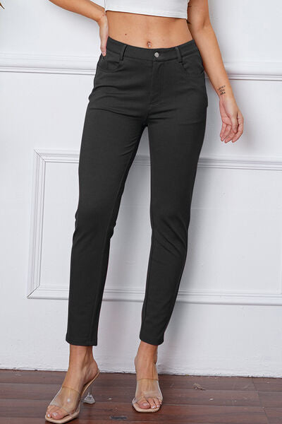 StretchyStitch Pants by Basic Bae - Pahabu - Women's Clothing & Shop