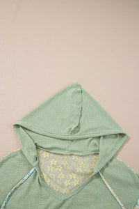 Peace Patch Batwing Sleeve Hooded Blouse - Pahabu - Women's Clothing & Shop
