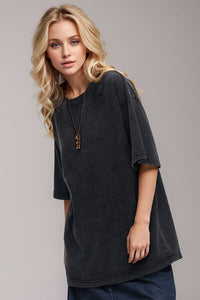Basic Bae Round Neck Half Sleeve T-Shirt - Pahabu - Women's Clothing & Shop