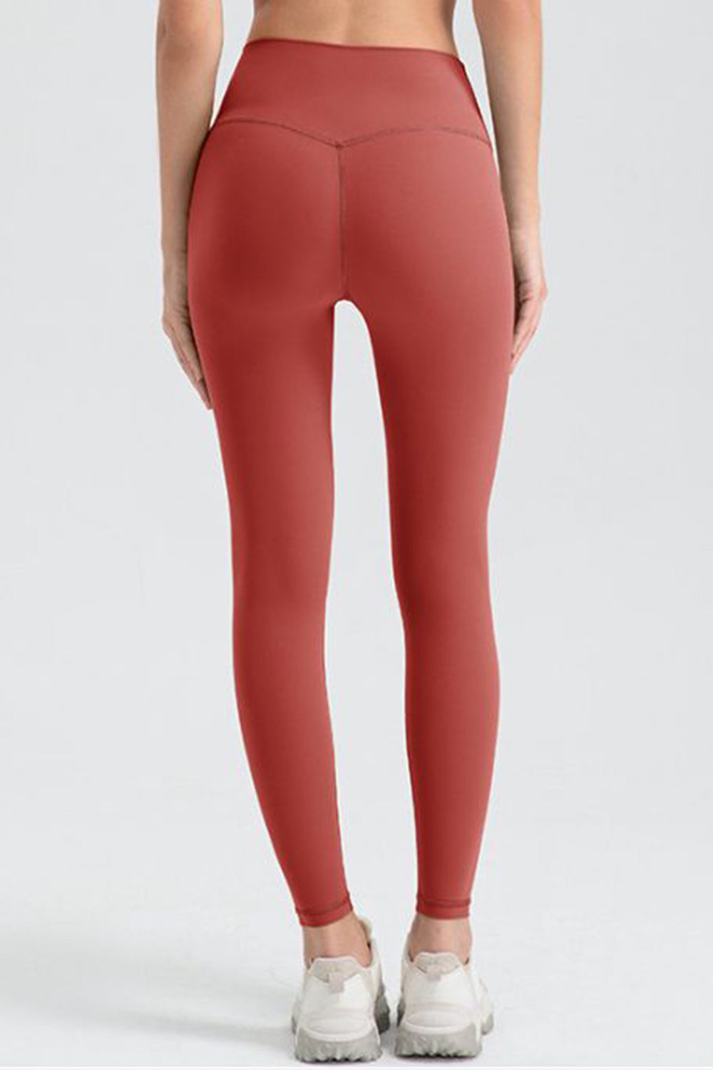 Wide Waistband Sport Leggings - Pahabu - Women's Clothing & Shop