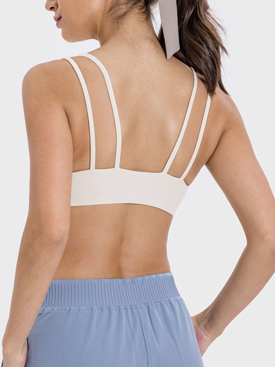 Millennia Scoop Neck Double Strap Active Cami - Pahabu - Women's Clothing & Shop