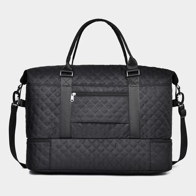 Diamond Grid Oxford Cloth Oversize Travel Bag - Pahabu - Women's Clothing & Shop