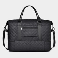 Diamond Grid Oxford Cloth Oversize Travel Bag - Pahabu - Women's Clothing & Shop