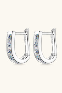 1 Carat Moissanite 925 Sterling Silver Earrings - Pahabu - Women's Clothing & Shop