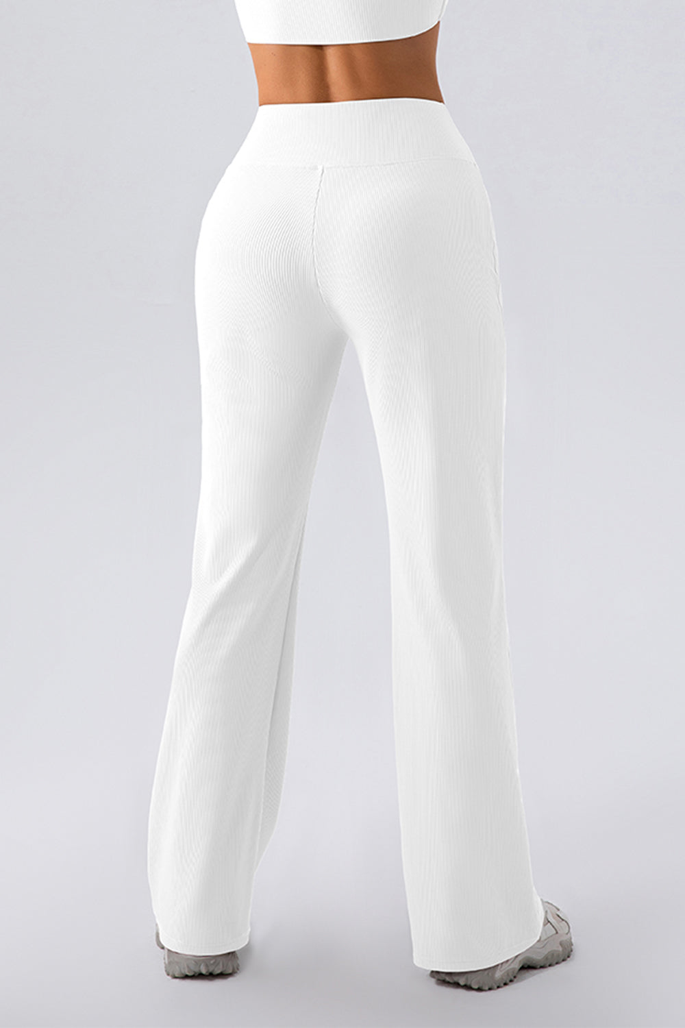 High Waist Straight Active Pants - Pahabu - Women's Clothing & Shop