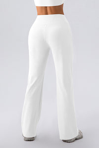 High Waist Straight Active Pants - Pahabu - Women's Clothing & Shop