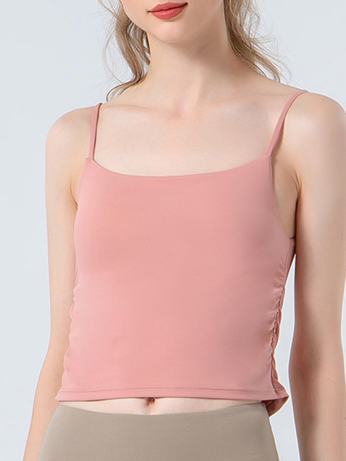 Ruched Sports Cami - Pahabu - Women's Clothing & Shop