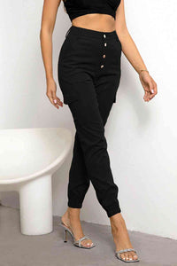 Button Fly Cargo Pants - Pahabu - Women's Clothing & Shop