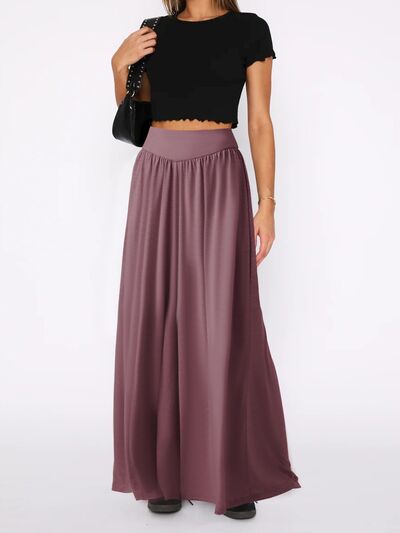 High Waist Wide Leg Pants - Pahabu - Women's Clothing & Shop