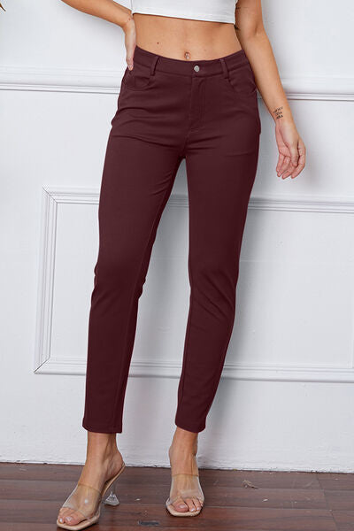 StretchyStitch Pants by Basic Bae - Pahabu - Women's Clothing & Shop