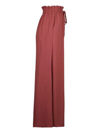 Perfee Frill Tied Wide Leg Pants - Pahabu - Women's Clothing & Shop