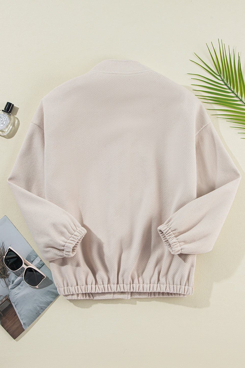 Baseball Collar Snap Down Jacket - Pahabu - Women's Clothing & Shop
