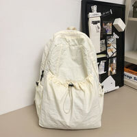 Drawstring Nylon Backpack Bag - Pahabu - Women's Clothing & Shop