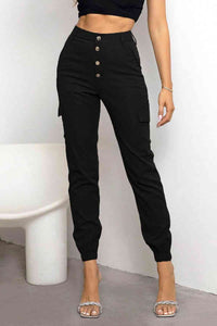 Button Fly Cargo Pants - Pahabu - Women's Clothing & Shop