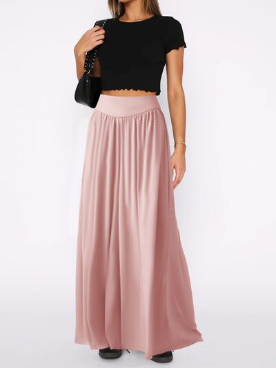 High Waist Wide Leg Pants - Pahabu - Women's Clothing & Shop