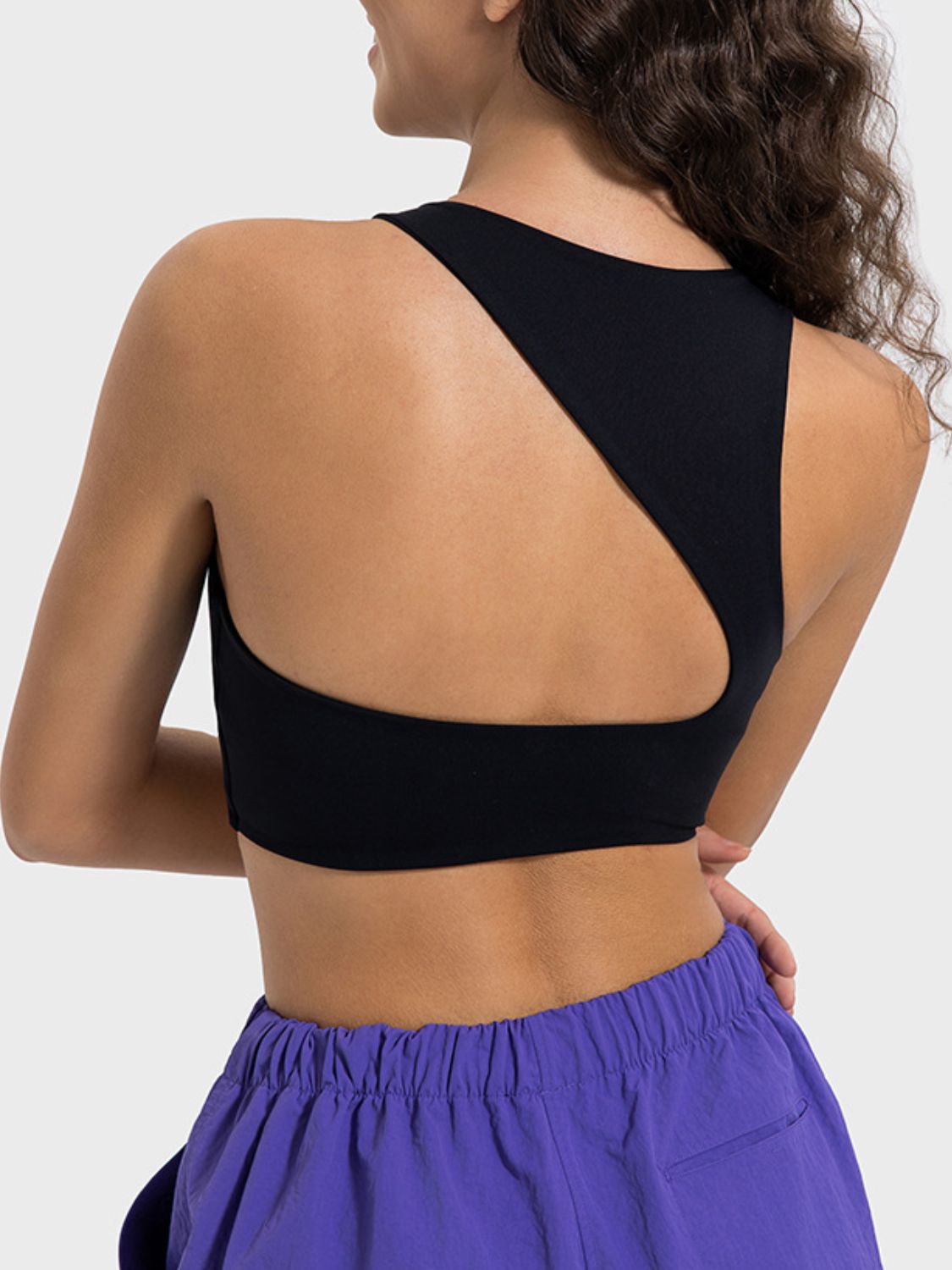 Millennia Cutout Round Neck Active Tank - Pahabu - Women's Clothing & Shop
