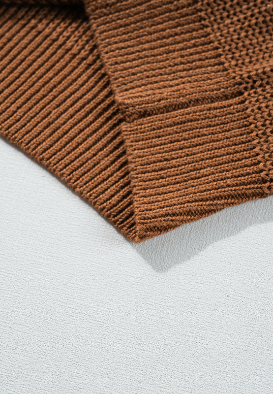 Pearl Detail Round Neck Long Sleeve Sweater - Pahabu - Women's Clothing & Shop