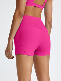 High Waist Active Shorts - Pahabu - Women's Clothing & Shop