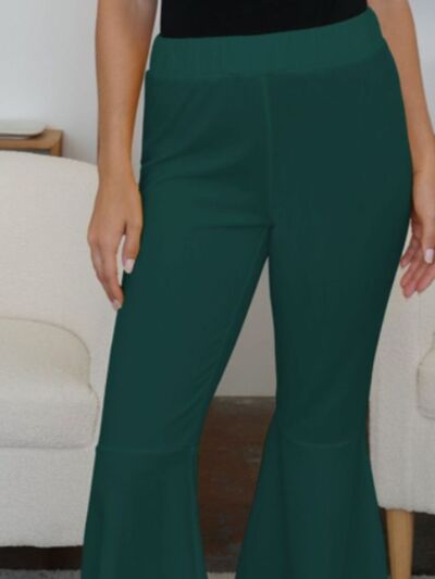 FAM-FAM High-Low Bootcut Pants - Pahabu - Women's Clothing & Shop