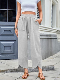 Lovelet Elastic Waist Wide Leg Pants - Pahabu - Women's Clothing & Shop