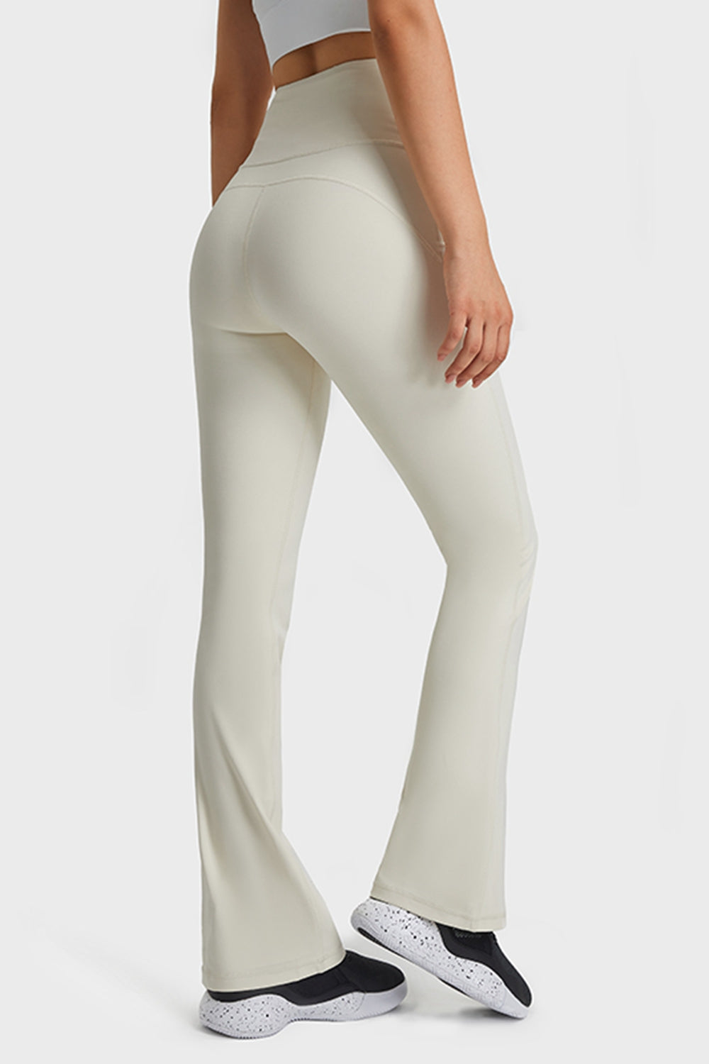 Millennia Elastic Waist Flare Yoga Pants - Pahabu - Women's Clothing & Shop