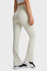 Millennia Elastic Waist Flare Yoga Pants - Pahabu - Women's Clothing & Shop