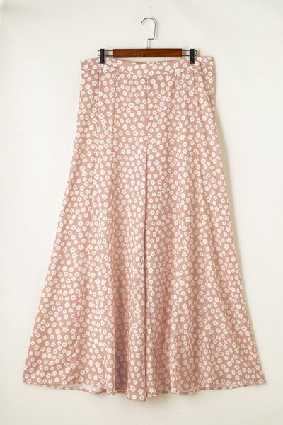 Floral Wide Leg Pants - Pahabu - Women's Clothing & Shop