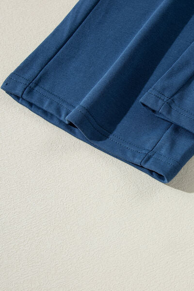 Drawstring Elastic Waist Straight Leg Pants - Pahabu - Women's Clothing & Shop