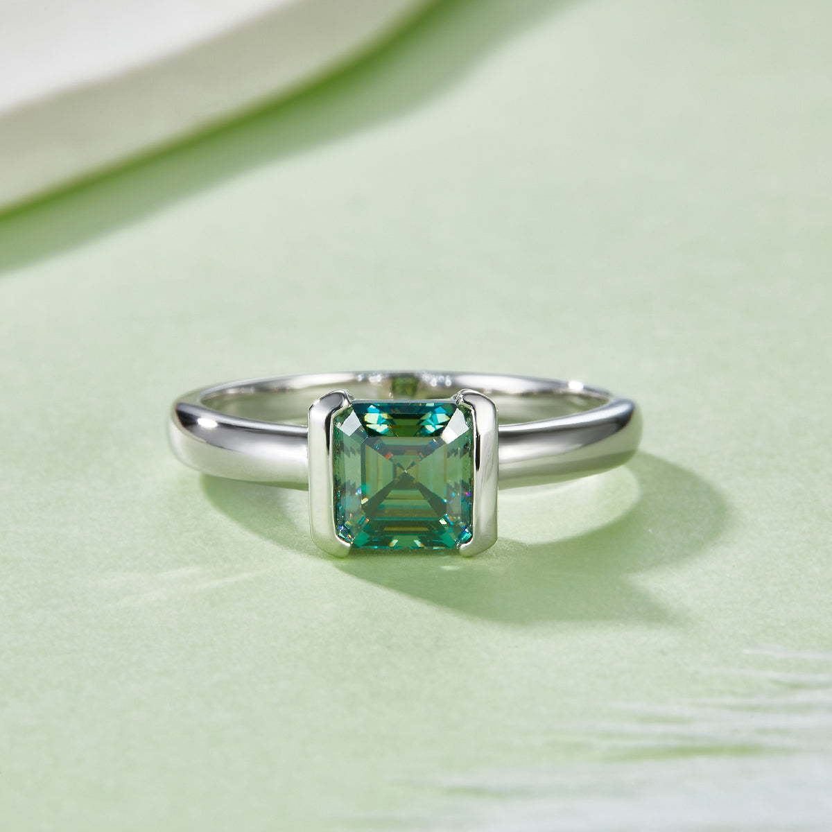 1 Carat Moissanite 925 Sterling Silver Ring - Pahabu - Women's Clothing & Shop