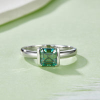 1 Carat Moissanite 925 Sterling Silver Ring - Pahabu - Women's Clothing & Shop