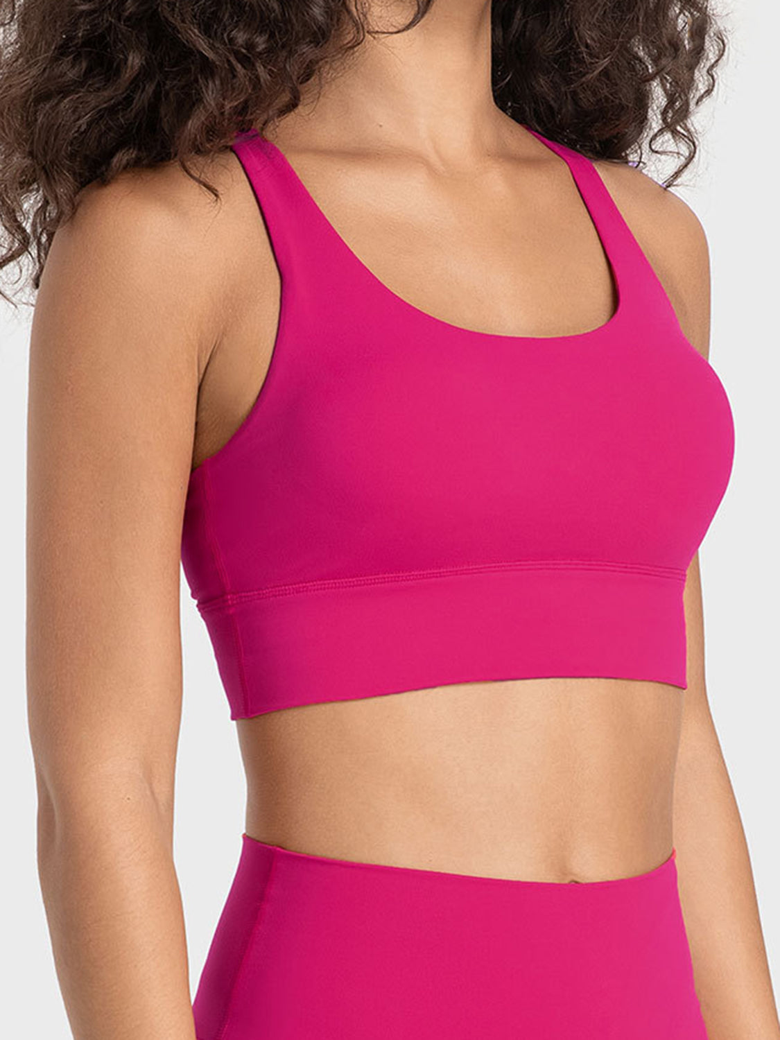 Millennia Crisscross Scoop Neck Active Tank - Pahabu - Women's Clothing & Shop