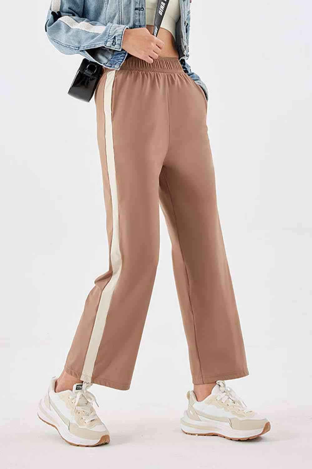 Seam Detail Long Pants - Pahabu - Women's Clothing & Shop