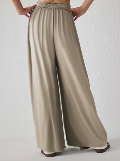 High Waist Wide Leg Pants - Pahabu - Women's Clothing & Shop