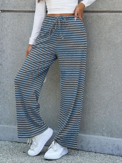 Lovelet Striped Wide Leg Pants - Pahabu - Women's Clothing & Shop