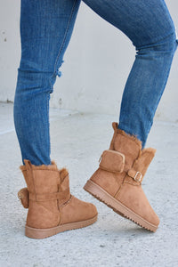 Forever Link Plush Thermal Flat Boots