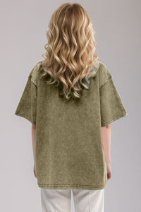 Basic Bae Round Neck Half Sleeve T-Shirt - Pahabu - Women's Clothing & Shop