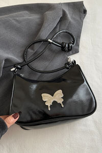 Butterfly PU Leather Knotted Strap Shoulder Bag - Pahabu - Women's Clothing & Shop