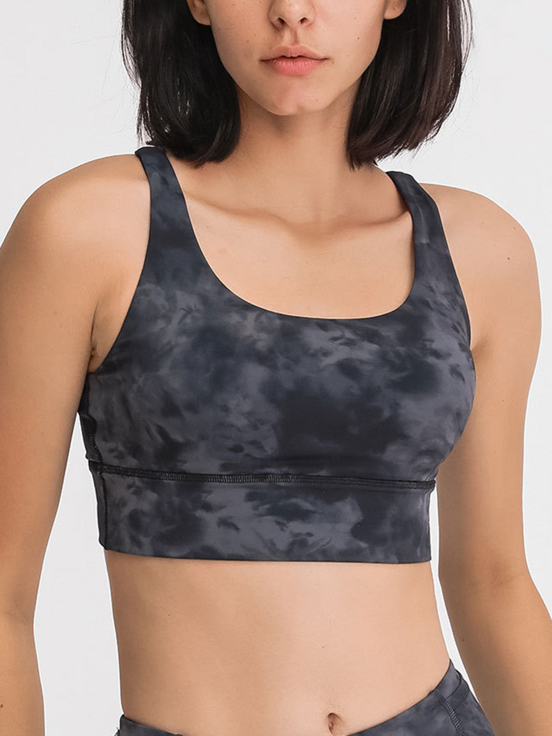 Millennia Crisscross Scoop Neck Active Tank - Pahabu - Women's Clothing & Shop