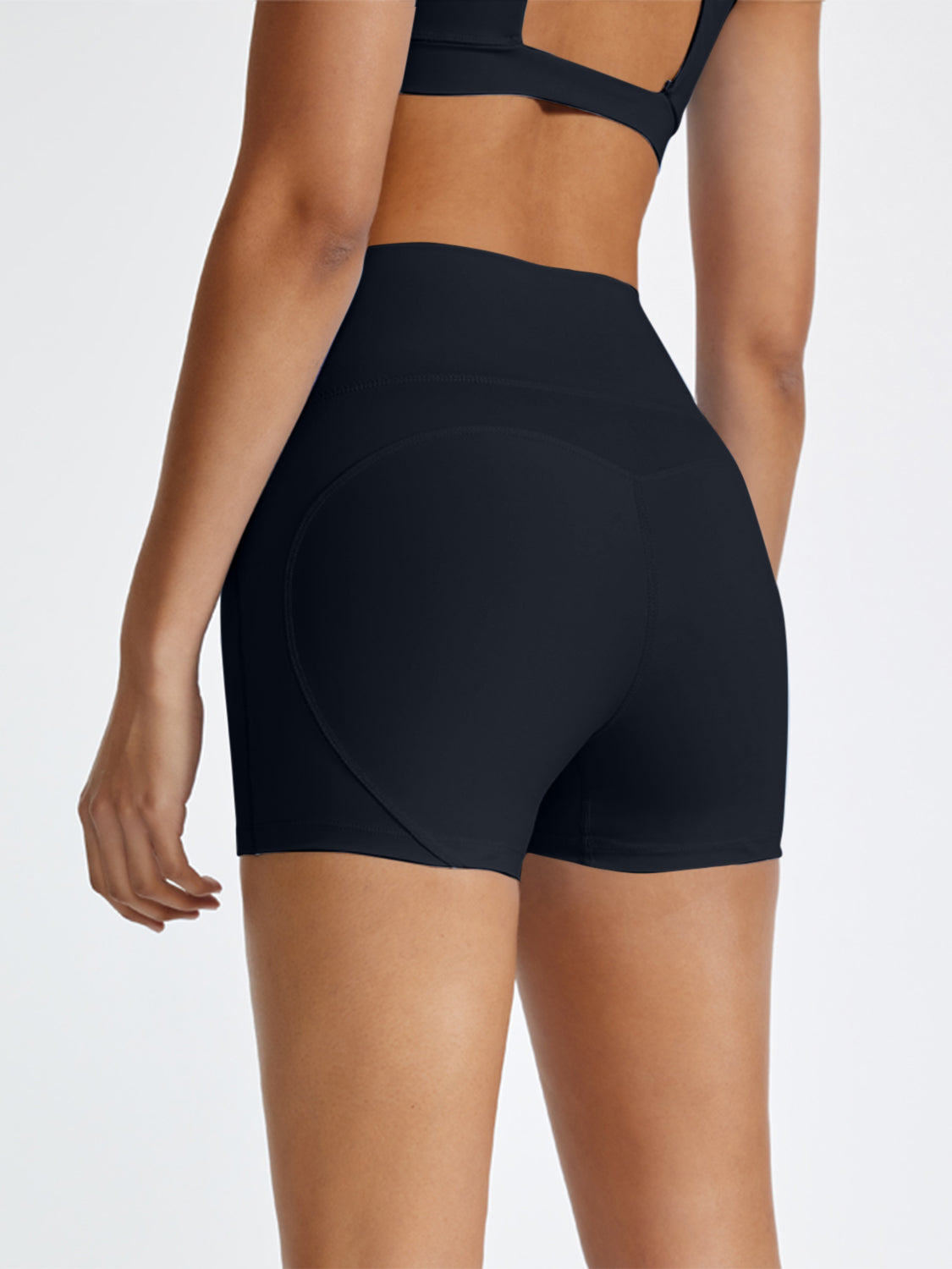 High Waist Active Shorts - Pahabu - Women's Clothing & Shop