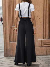 Perfee Tied Wide Leg Pants with Shoulder Straps - Pahabu - Women's Clothing & Shop
