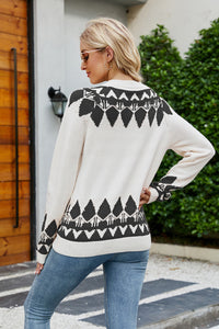 Round Neck Long Sleeve Sweater - Pahabu - Women's Clothing & Shop