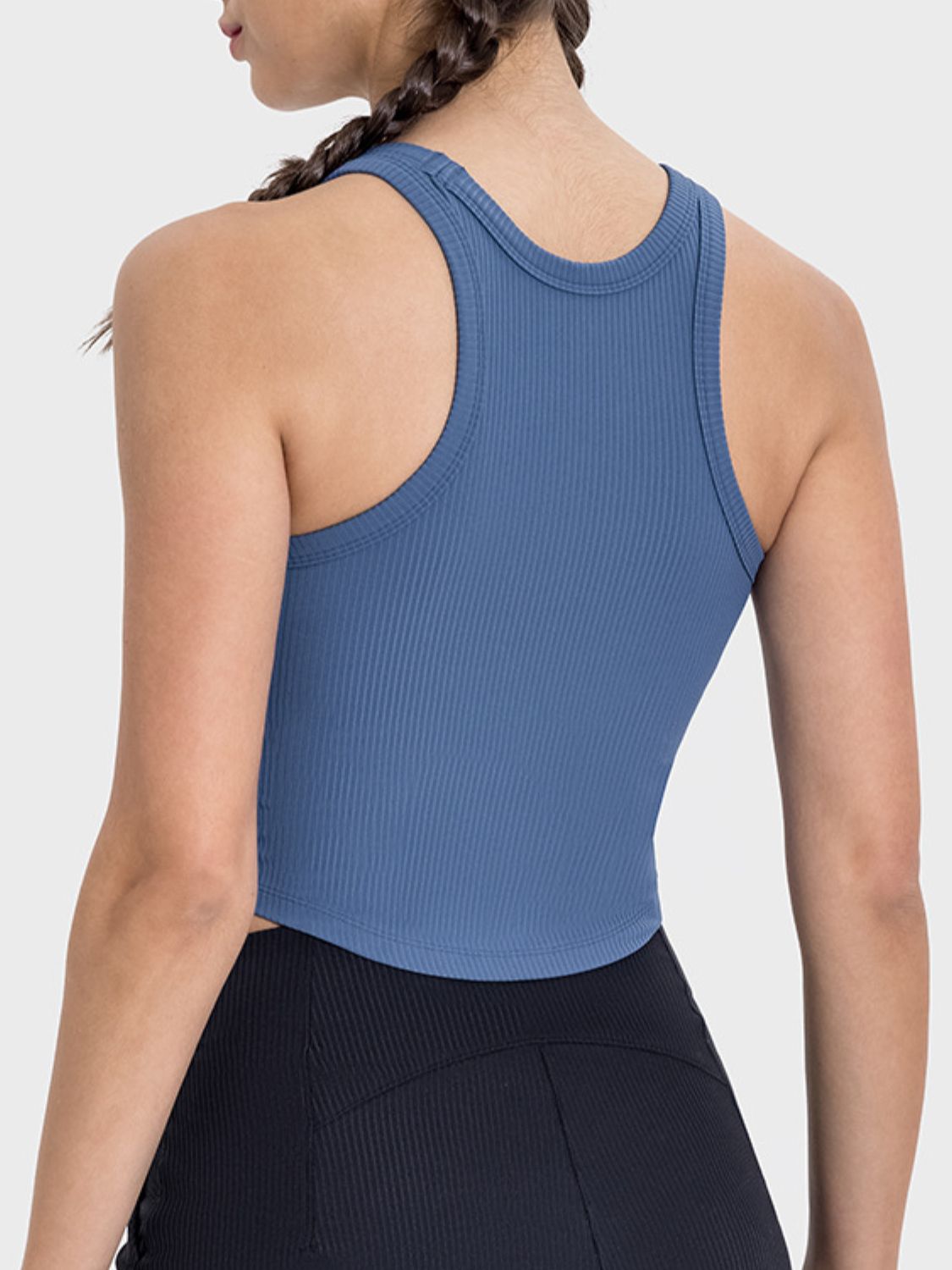 Millennia Round Neck Racerback Active Tank - Pahabu - Women's Clothing & Shop